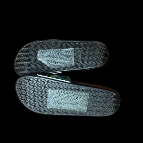 Victoria's Secret colorful bright tropical leaves slides 445903 Medium 7/8 NEW - Picture 3 of 4